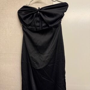 DANIELLE BERNSTEIN Black Strapless Dress - S